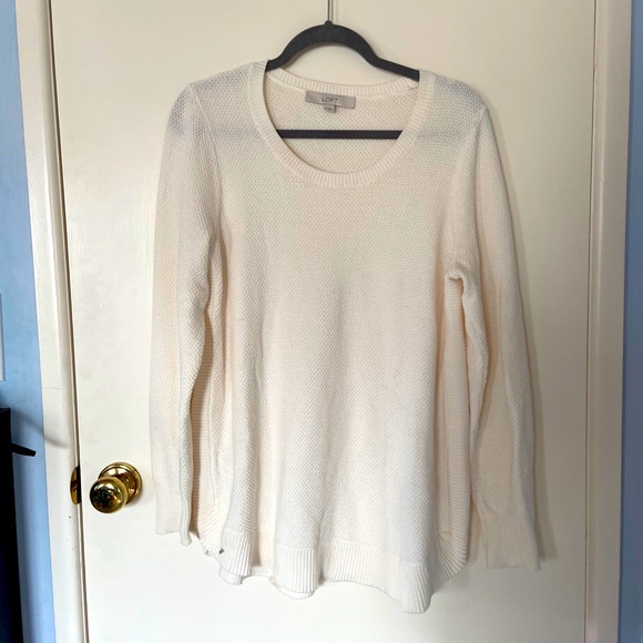 EUC Loft waffle weave lightweight sweater - Picture 1 of 5